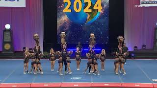 Rival Athletics  Senior Strange  Finals The Cheerleading Worlds 2024 WITH SOUND [upl. by Imogene]