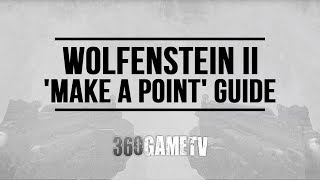 Wolfenstein 2 The New Colossus Make a Point Achievement  Trophy Guidehighest score Shooting Range [upl. by Nennarb]