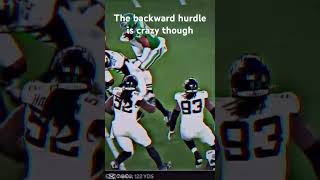 Crazy backwards hurdle by Saquon BarkleySaquon Barkley ￼football youtube￼ [upl. by Rae680]