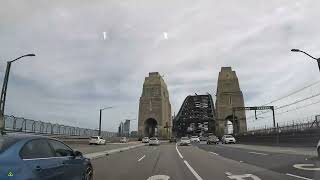 Sydney Driving  Chatswood to Ultimo via the Harbour Bridge  Sydney Australia [upl. by Arodoeht]