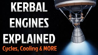 Explaining all KSP rocket engines Real life cycles cooling amp MORE [upl. by Allimac824]