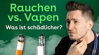 Ist Vapen wirklich harmloser als Rauchen [upl. by Clemmie]