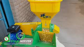 JF 2D Hammer Mill on maize part 1 [upl. by Spaulding949]