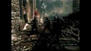 Skyrim Battle of windhelm Death to the stormcloaks [upl. by Atinev303]