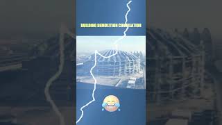 Building Demolition Compilation shortsfeed [upl. by Aliwt]