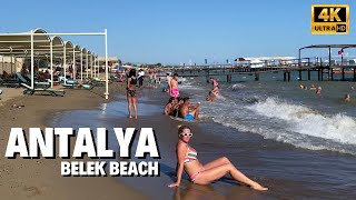 Antalya Belek Beach l September 2021 Turkey 4K UHD [upl. by Thomasine]