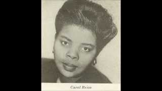 Bach Esurientes sung by Carol Brice 1947 [upl. by Correna]