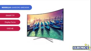 Samsung  Smart TV LED 4K HDR Curvo  49KU6500 [upl. by Akimak]