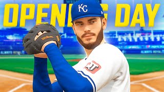 My NEW ACE Debuts on Opening Day MLB The Show 24 Kansas City Royals Franchise [upl. by Alodi]