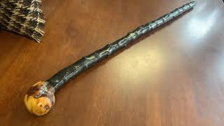 Beautiful Irish Blackthorn Shillelagh [upl. by Hailat]