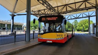 Solaris Urbino 18 III 8432 MZA Warszawa linia 173 [upl. by Pontus35]