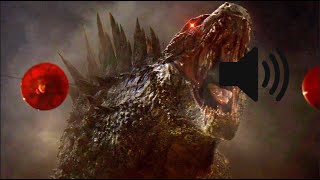 LEGENDARY GODZILLA ROAR BUT IT IS REPLACED WITH COMBINED ROARS OF ALL GODZILLA [upl. by Bohlen]