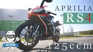 Włoska Legenda Klasy 125 ccm  Aprilia RS4 Test Opinia [upl. by Hurst]