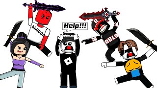 Admin vs All hackers on Roblox [upl. by Ise]