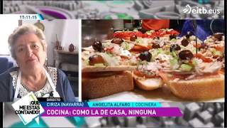 Angelita Alfaro sobre cocina moderna y tradicional [upl. by Ahtilat977]