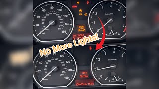 Removing Dash Lights After BMW V8 Swap Protool [upl. by Nigem]