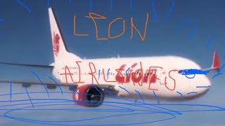 El vuelo del avión lion airlines [upl. by Bacchus]