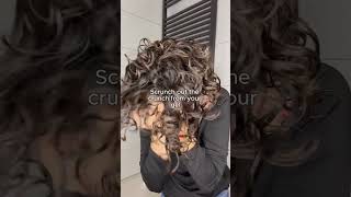 Get More Volume with Your Curls The Secret to Soft Bouncy Hair volume curly curlygirlmethode [upl. by Arihsan]