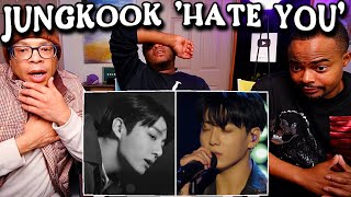 Jung Kook Hate You Official Visualizer But Its a MV REACTION [upl. by Fesoj]