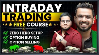 Free Intraday Trading Course  Option Buying Option Selling Zero Hero Strategy in 1 Video [upl. by Eiffe]