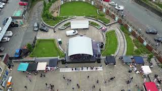 Darwen Live First Day By Drone [upl. by Ssilem]