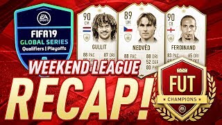 THREE NEW SUPER ICONS  FIFA 19 WEEKEND LEAGUE RECAP 2 [upl. by Sible]