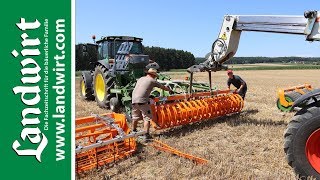 5 Nachlaufwalzen für Grubber im Vergleich  landwirtcom [upl. by Ratha]