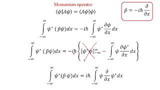 QM 302 Hermitian operators  position momentum and energy operators [upl. by Tewfik]