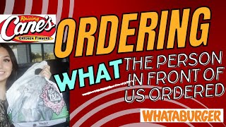 ordering what the person in front of us ordered [upl. by Seraphina]