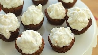 Gingersnap Cream Cookie Cups  Simply Bakings [upl. by Melar779]