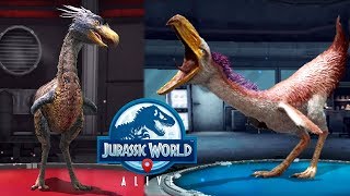 КЕЛЕНКЕН и ФОРОЗАУРА гибрид террор птицы Jurassic World Alive [upl. by Lekkim221]