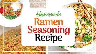 Homemade Ramen Seasoning Recipe  SpiceRally [upl. by Ennael]