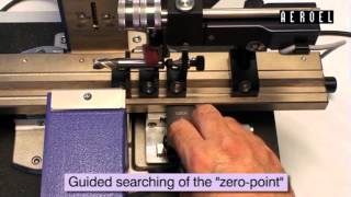 Checking the cutting diameter of full carbide tools Aeroel MeclabT [upl. by Riatsala]