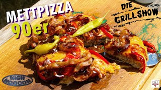 Die Mettpizza zurück aus den 90ern  Die Grillshow Challenge mit Daughter amp Dads Sizzlezone [upl. by Decca911]