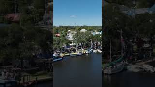 Madisonville Riverfront mavic3 tchefuncteriver woodenboats sailboat festival shorts [upl. by Marco]