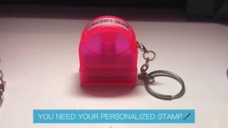 Self Inking Stamp  How to Preink  Re ink stamp [upl. by Nered]