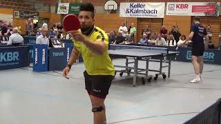 7a Pereira WTT Feeder Winner Doubles vs Levajac Serbia 2023047 Table Tennis 2 Bundesliga Hilpoltste [upl. by Odnalor]