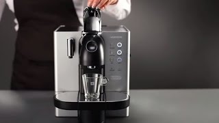 Nespresso Lattissima Premium How To  Cup Size Programming [upl. by Ainezey626]