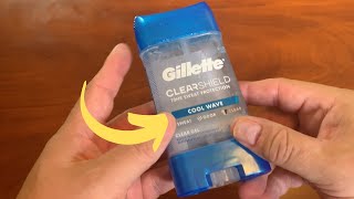 Gillette Cool Wave deodorant antiperspirant review [upl. by Christal]