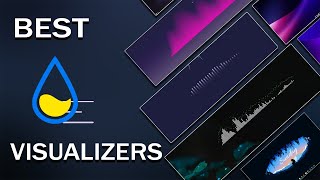 10 BEST Rainmeter Visualizer Skins for 2024 [upl. by Nnayllek]