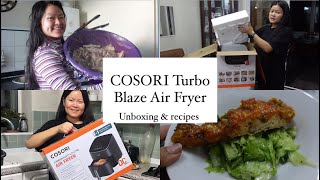 Week of air fry recipes Cosori [upl. by Hellene]