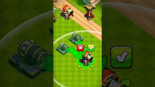 RICOCHET CANNON amp MULTIARCHER TOWER LEVEL MAX💥 shorts coc fyp funny games gaming [upl. by Cowden349]