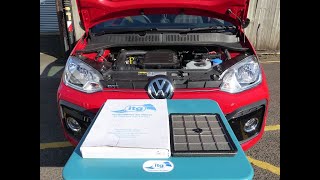 Up GTI gets ITG performance air filter [upl. by Dnarud]