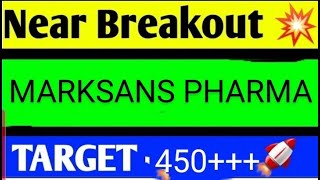 MARKSANS PHARMA SHARE LATEST NEWS TODAYMARKSANS PHARMA SHARE TARGETMARKSANS PHARMA SHARE ANALYSIS [upl. by Nylodnarb]