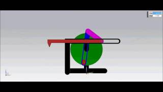 How Whitworth Quick Return motion mechanism works [upl. by Sabsay587]