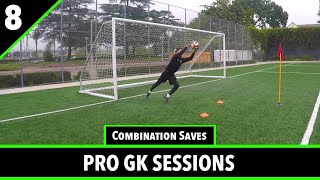 Session 8  Goalkeeper Training  Pro GK Academy [upl. by Annoyek]