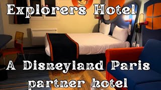 Explorers Hotel near Disneyland Paris [upl. by Arica]