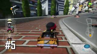 ModNation Racers  Token Locations  The Mayhem Tour Tracks 58 [upl. by Ahsinrats]