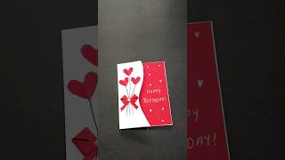 DIY Birthday greeting card ❤️ [upl. by Anaele]