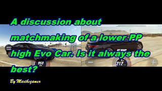 CSR 2  CSR Racing 2 Matchmaking discussion Is low PP high Evo always the best [upl. by Sewell410]